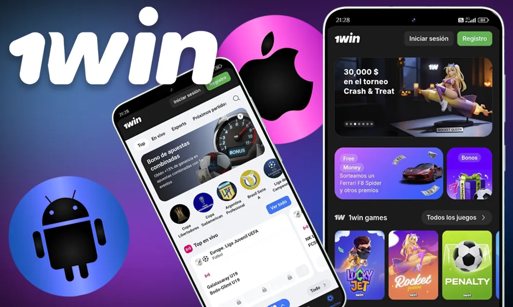 Aplicación móvil 1win